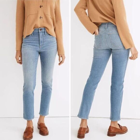 Madewell Denim - NEW Madewell Stovepipe Jeans in Euclid‎ Wash, 25, ND526